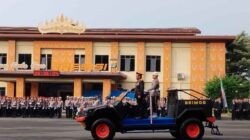 Wakapolda Lampung Pimpin Upacara Hari Bhayangkara Ke-80