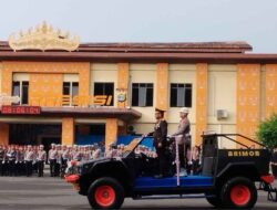 Wakapolda Lampung Pimpin Upacara Hari Bhayangkara Ke-80