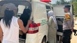 Polisi Olah TKP Penemuan Pria Diduga Tenggelam di Bendungan PTPN I Lampung Utara