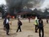 Sejumlah Bangunan PT BSA, Lampung Tengah, Ludes Dibakar Amuk Massa