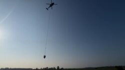 Lampung: Water Bombing Serbu Titik Api Terakhir di Way Kambas, Helikopter Didatangkan dari Sumsel