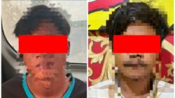 Dua Tersangka Curat di Kebun Semangka Di Tangkap Unit Reskrim Polsek Tanjung Raya