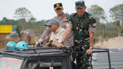 Kunjungi Taman Nasional Way Kambas, Gubernur Dan Pangdam Pastikan Gajah Tidak Terdampak Kebakaran